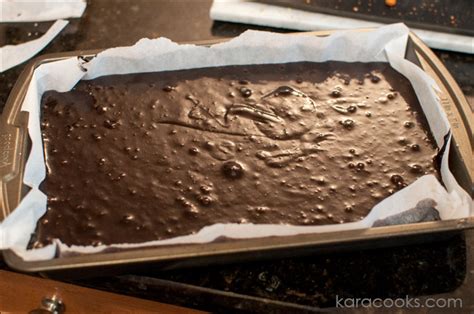 Fudgy Chocolate Brownies Karacooks