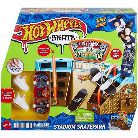 Hot Wheels Stadium Skatepark Mago Biribago Giocattoli
