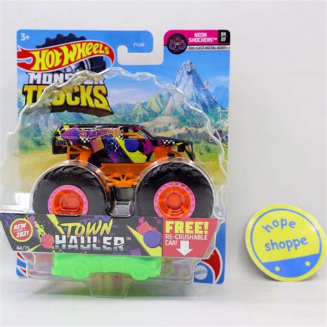 Hot Wheels Monster Truck Town Hauler At Maddison Loch Blog
