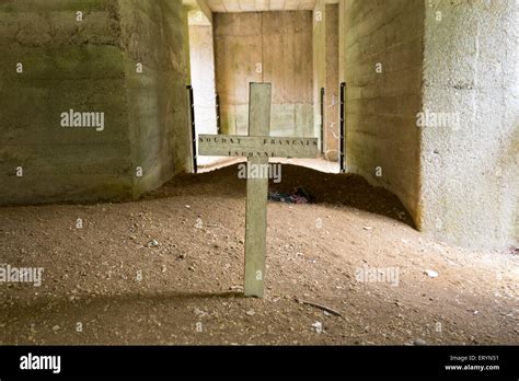 Trench of Bayonets First World War memorial, Verdun Stock Photo - Alamy