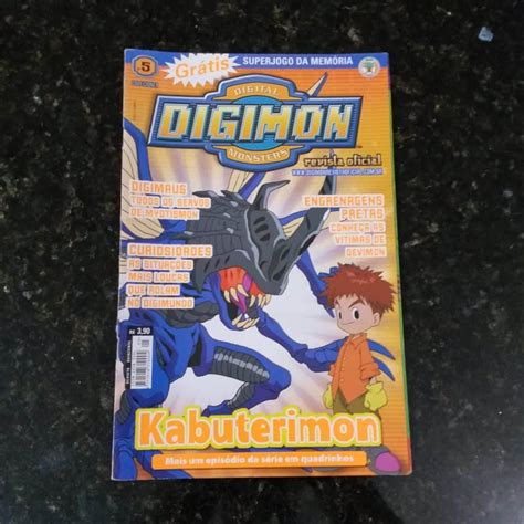 Revista Oficial Nº 05 Digital Digimon Monsters Sem Brinde Editora