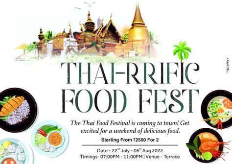 THAI RRIFIC Food Festival FridayWall