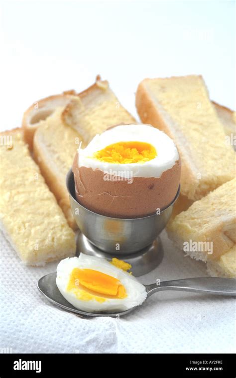 Egg boiled egg breakfast Stock Photo - Alamy