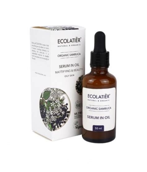 ECOLATIER ORGANIC SAMBUCA - dwufazowe serum do twarzy