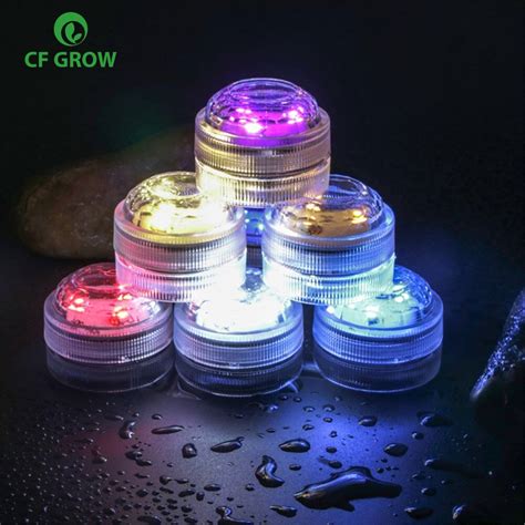 Luz Led Rgb De Diamante Para Buceo Luz Subacuátic Grandado