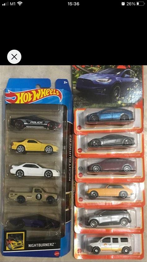 Hot Wheels Pack Japan Custom Top Gun Jurassic Park Land Rover Tesla Hobbies Toys Toys