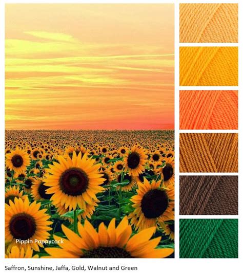 Mood Board Sunflowers Pippin Poppycock