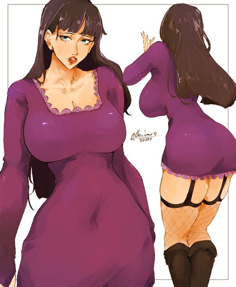 Bon Drawr Nico Robin Nico Robin Thriller Bark One Piece Commentary Highres 1girl Ass