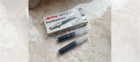 Патроны / тушь для рапидографа rotring купить в Москве | Электроника ...