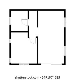 blank building plan