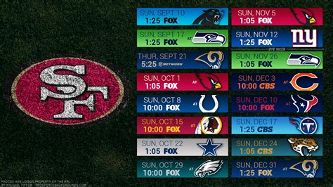 🔥 Download San Francisco 49ers HD 4k Schedule Wallpaper by ...