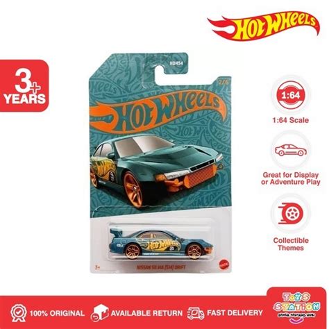 Hot Wheels Th Anniversary Pearl Chrome Nissan Silvia S Drift Toyzstatioon