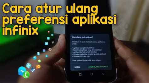 Cara Reset Ulang Preferensi Aplikasi Tanpa Kehilangan Data HP Infinix HOT 12i Android 11 YouTube