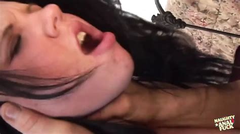 A Cute Brunette Teen Is Ready For Really Hard Anal Dicking For The First Time Xhamster