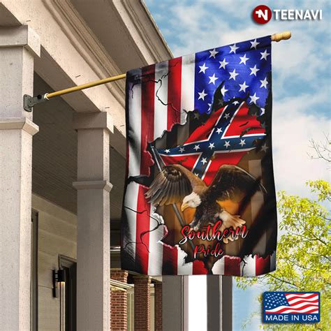 Confederate Flag With Eagle