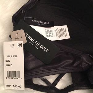 Kenneth Cole Swim Nwt Kenneth Cole Womens Metallic Bikini Top Poshmark
