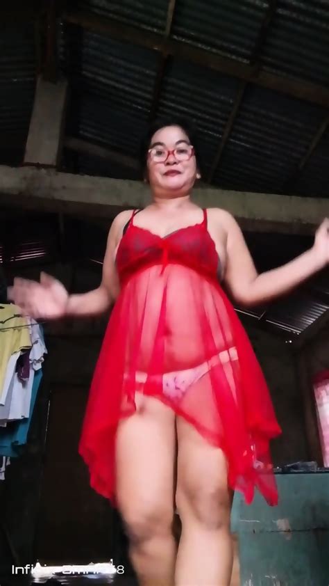 MARLBOROQUEENSEX AVIC LAROVERE LINGERIE MERAH TRANSPARAN