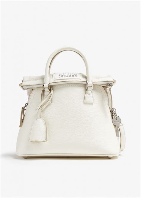 maison margiela ac classique mini bag  women white  uae level