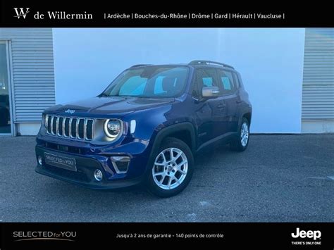 Jeep Renegade Gse T Ch Limited Occasion Chez De Willermin Arles