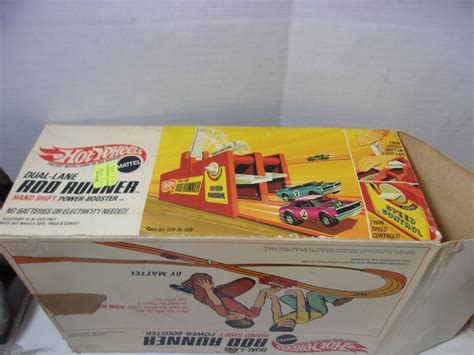 Vintage Mattel Hot Wheels Redline Rod Runner W Box