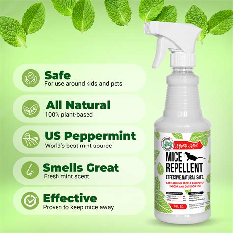 Mice Repellent Peppermint Spray 16 Oz Pure Origin Products