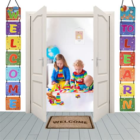 Back to School Banner Classroom Welcome Banner First Day of School ...