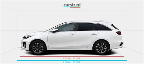 Dimensions Kia Ceed 2018 Present Vs Kia Ceed 2021 Present