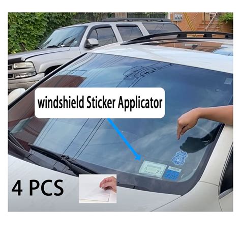 Buy Windshield Sticker Applicator Static Cling For Stickers Makes