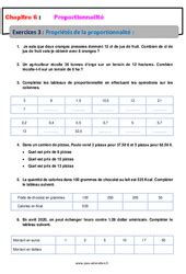 Proportionnalité 6ème Exercices cours évaluation révision pdf à