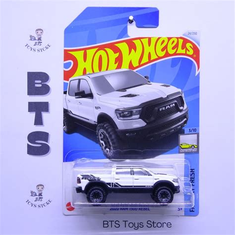 Jual Hot Wheels 2020 Ram 1500 Rebel Putih Shopee Indonesia