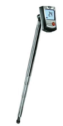 Testo Digital Mini Anemometer With Hot Wire Probe To M S Velocity To M H