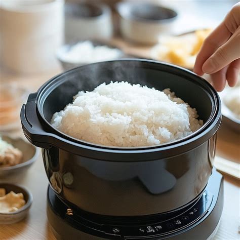 cooked rice pot images    freepik