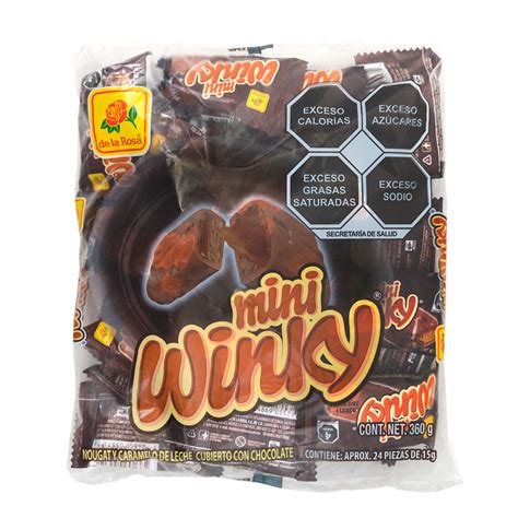 Mini Winky 24 Piezas De 15 Gr Cu Dulces De La Rosa Tienda De La