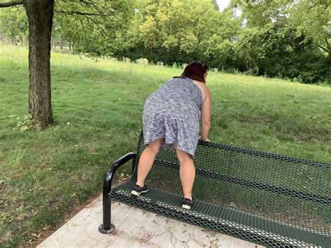 Sexy BBW Outdoors At The Park 54 Pics XHamster