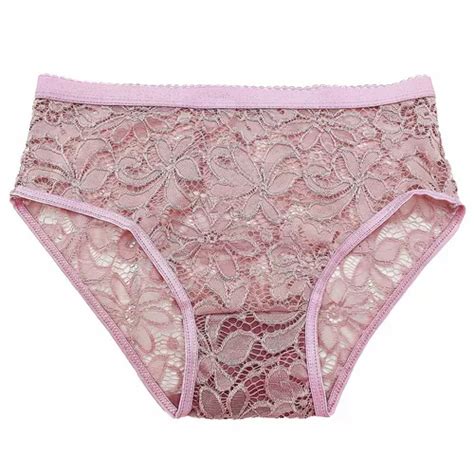 6 Pantaleta Calzón Mujer Encaje Sexy Cómodo Corte Bikini Meses sin interés