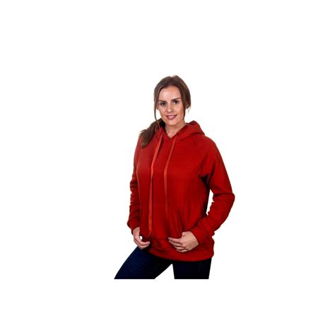 Ubere Mama Francesca Nursing Hoody Rust Everything Baby
