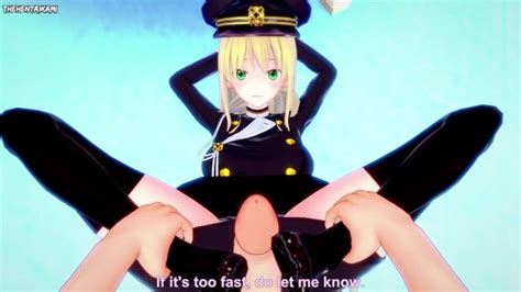 来自 Girls Frontline 的 STG44 的 POV Hentai Footjob Pornhub