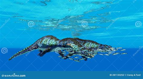 Anchovy Fish Hand Drawn Blue Sketch Vector 273356267