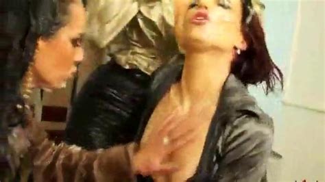 Hot Slutty Babes Strapon Fuck Each Other During Bukkake Session Porn Videos