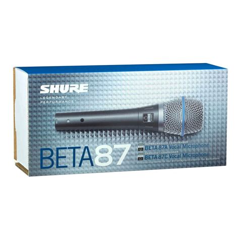 Shure Beta 87A Vocal Condenser Microphone - Vivace Music Store Brisbane ...