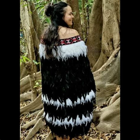 “The Revered” Kākahu (Korowai) Full Length – Wild Whaea – Contemporary Maori Art and Clothing