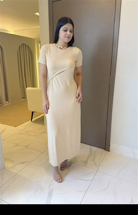 Vestido Nude Lila H Madu Brand