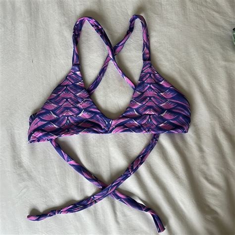 Purple Print Bikini From Midori Gem