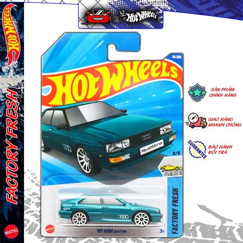 M H Nh Xe Audi Quattro Xanh D Ng Xe Hot Wheels T L D Ng Fresh Factory Ef