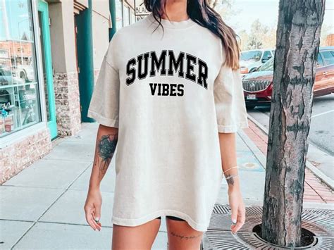 Summer Vibes Svg Varsity Svg Summer Svg Vacay Vibes Svg Etsy