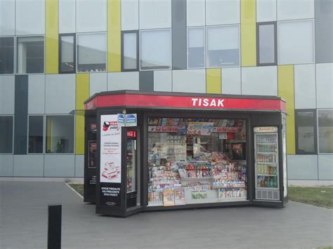 Kiosk for Tisak - EUROmodul