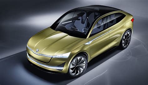 Škoda zeigt aktualisierte Elektroauto Studie Vision E Bilder