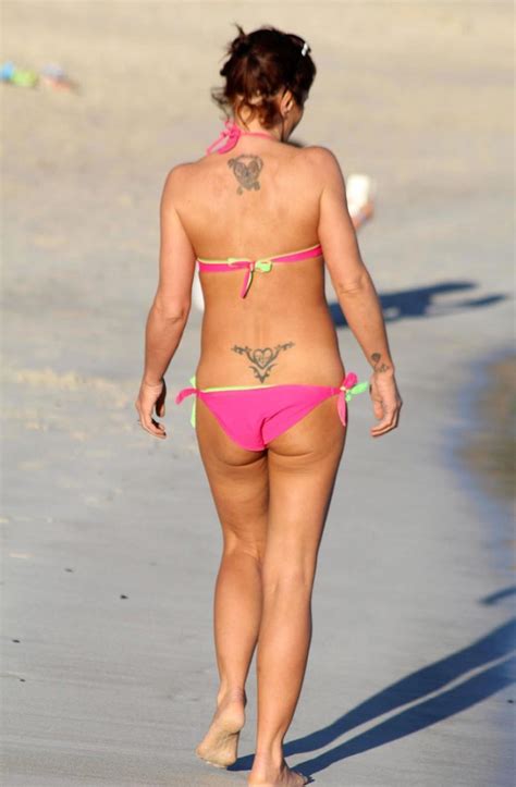 Danniella Westbrook Flashes Plastic Nude Tits On The Beach Scandal Planet