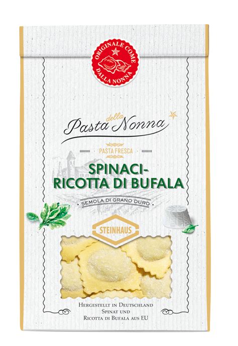 Pasta Della Nonna Spinaci Ricotta Di Bufala Steinhaus