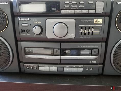 Panasonic RX-DT690 HiFi CD/Tuner/Aux/Cassette Mash BoomBox Photo ...